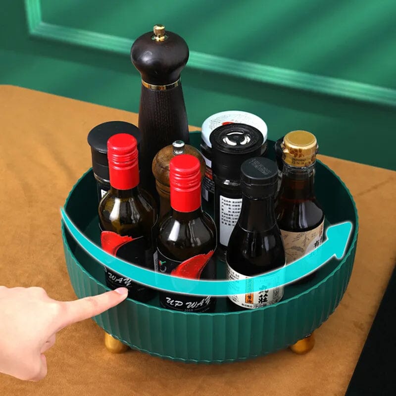Rotating Spice Rack 360° Rotation Removable Base