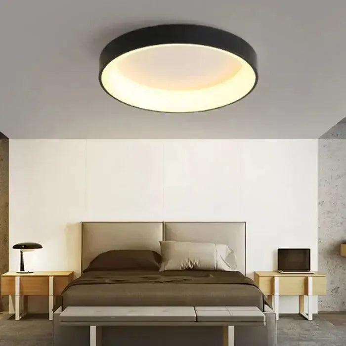 Round Ceiling Light Integrated LED Warm White Low Power