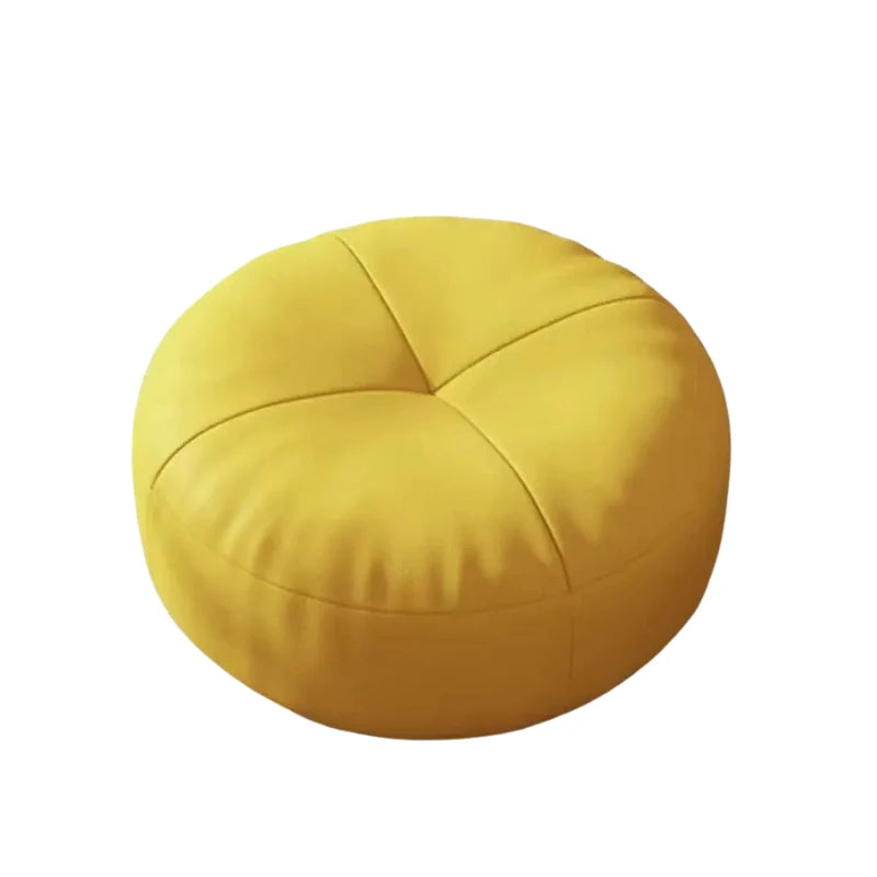 Round Floor Cushion High-Density Foam Durable Fabric Cover