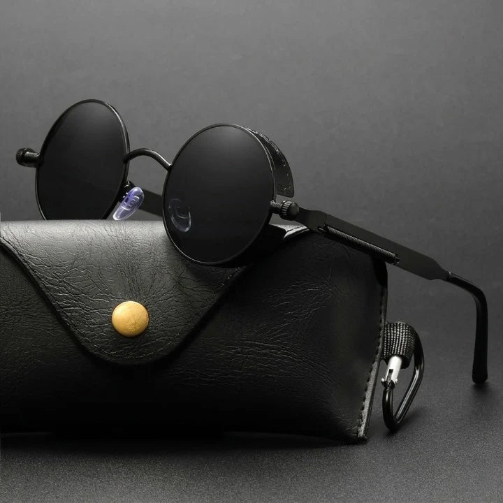 Round Sunglasses HD Polarized & UV400 Metal Frame