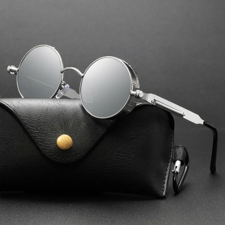 Round Sunglasses HD Polarized & UV400 Metal Frame