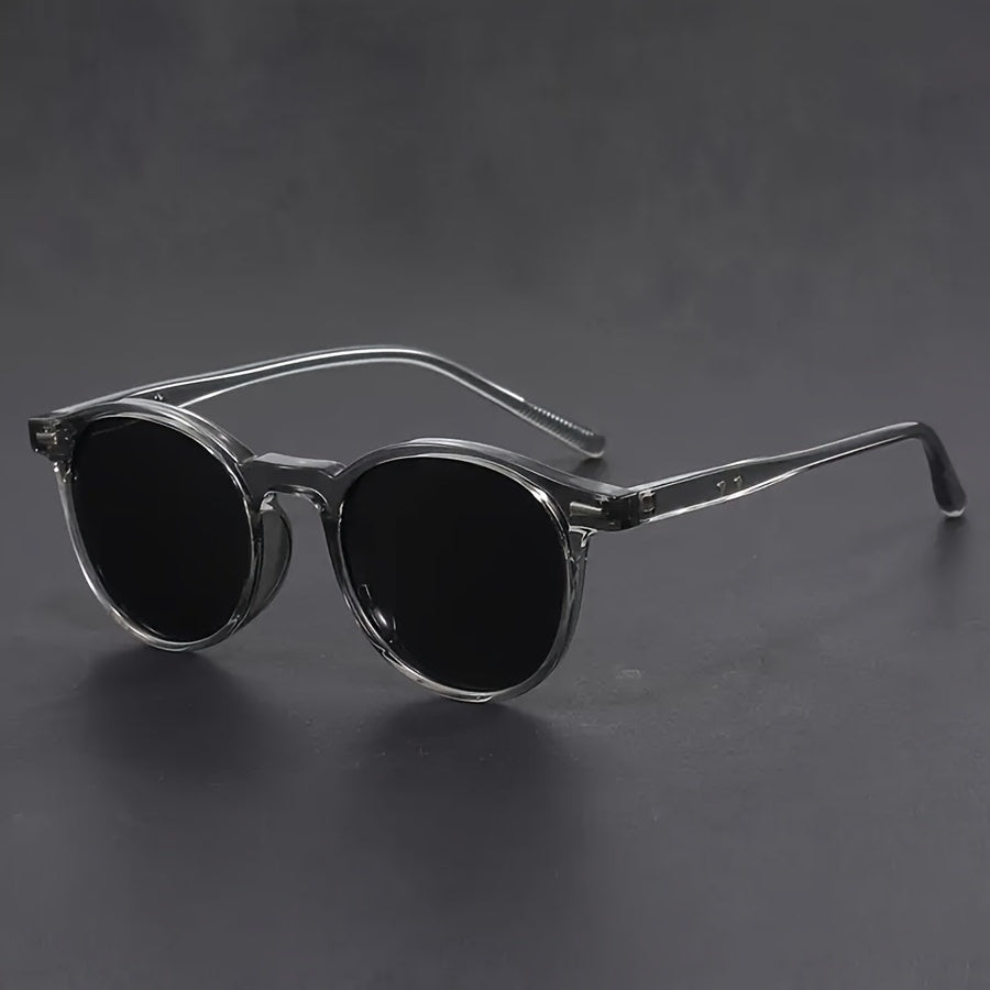 Round Sunglasses Lightweight Polycarbonate Frame