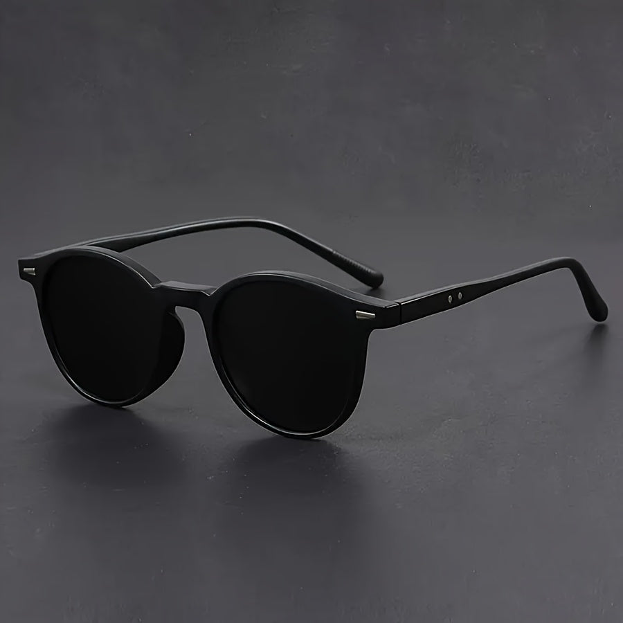 Round Sunglasses Lightweight Polycarbonate Frame