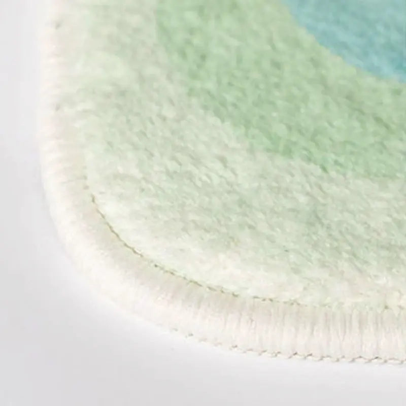 Rug Pastel Cloud Design Polyester Non-Slip Backing