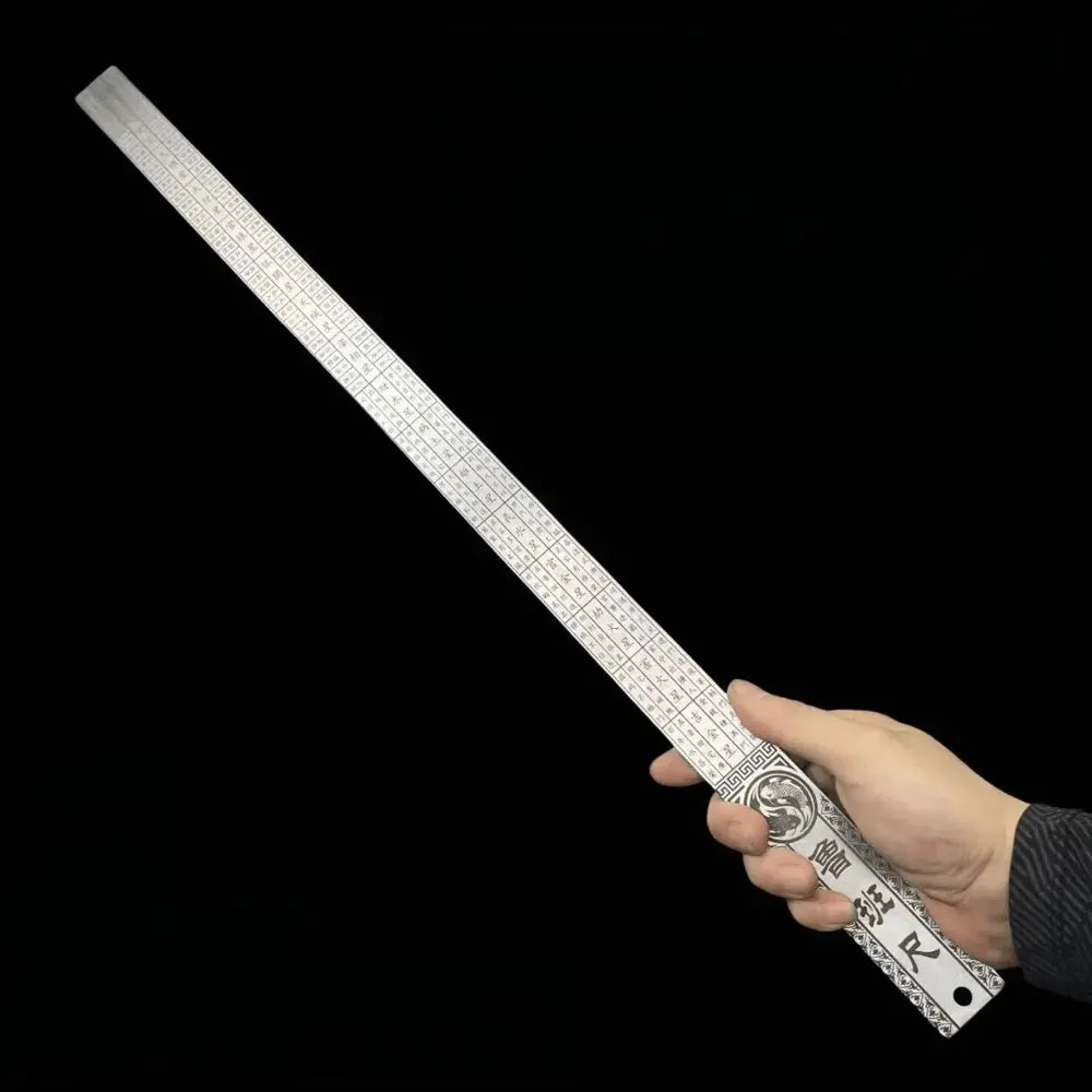 Ruler Hardened Steel Double-Sided Inch Scale
