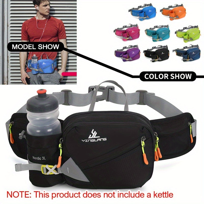 Running Belt Nylon Bottle Holder Adjustable Strap