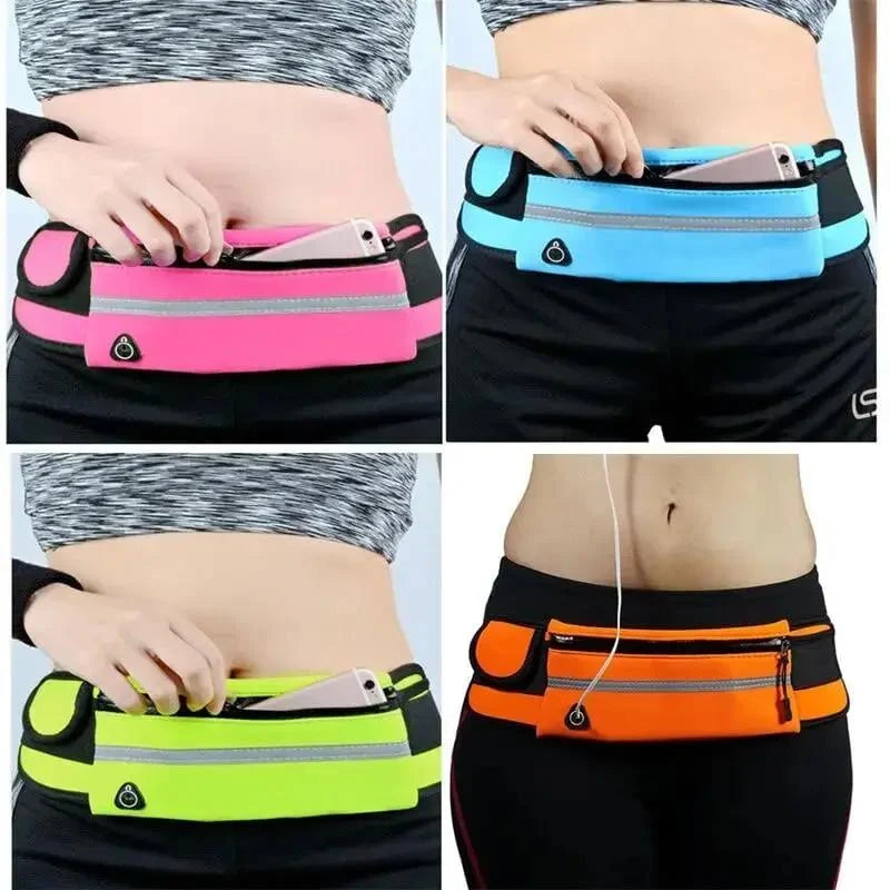 Running Waist Bag Lightweight Non-Slip Adjustable Belt