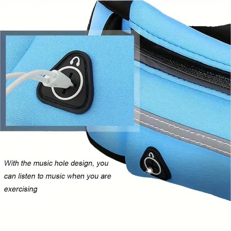 Running Waist Bag Lightweight Non-Slip Adjustable Belt