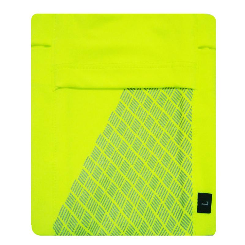 Running Wristband Reflective Phone Pocket Breathable Polyester