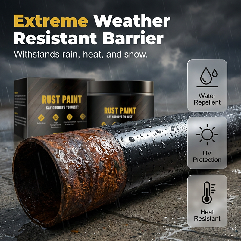 Rust Converter Touch-Dry In Minutes UV-Resistant Matte Finish