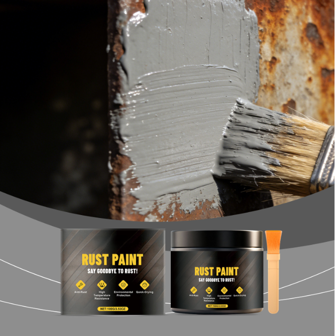Rust Converter Touch-Dry In Minutes UV-Resistant Matte Finish