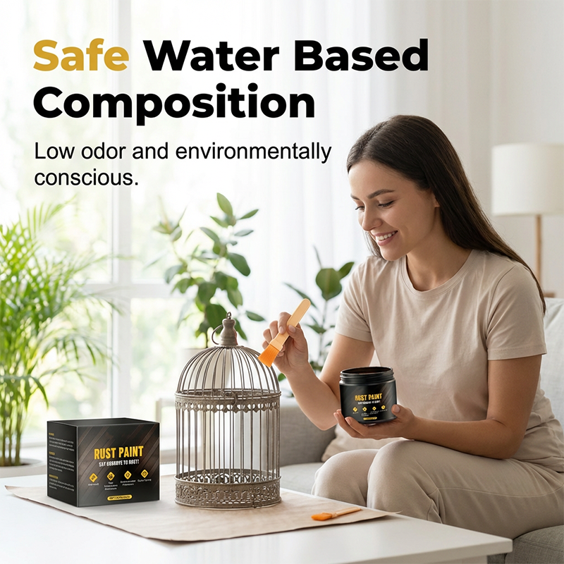 Rust Converter Touch-Dry In Minutes UV-Resistant Matte Finish
