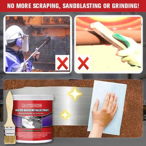 Rust Converter Water-Based No Sanding Protection
