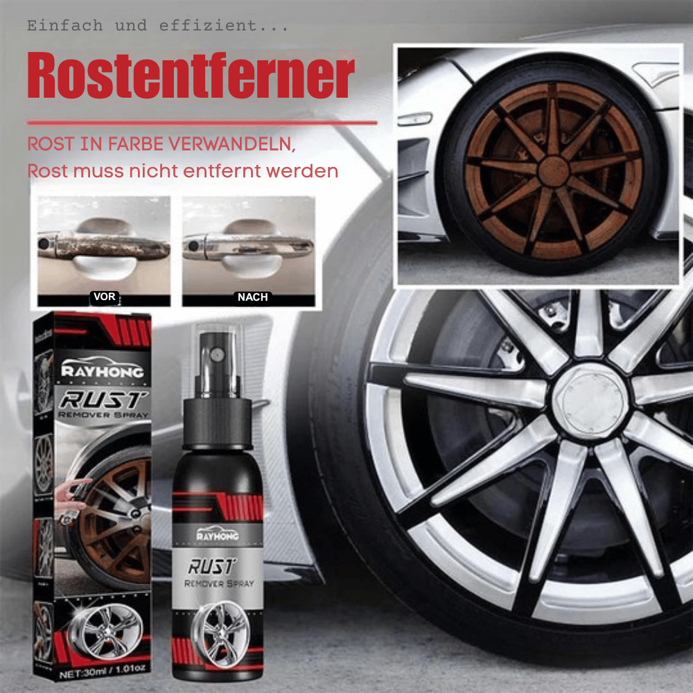 Rust Remover Spray Fast-Acting Cleans & Protects 100 ml