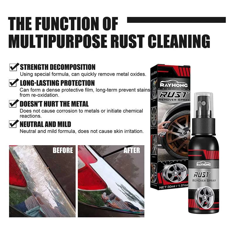 Rust Remover Spray Fast-Acting & Water-Repellent