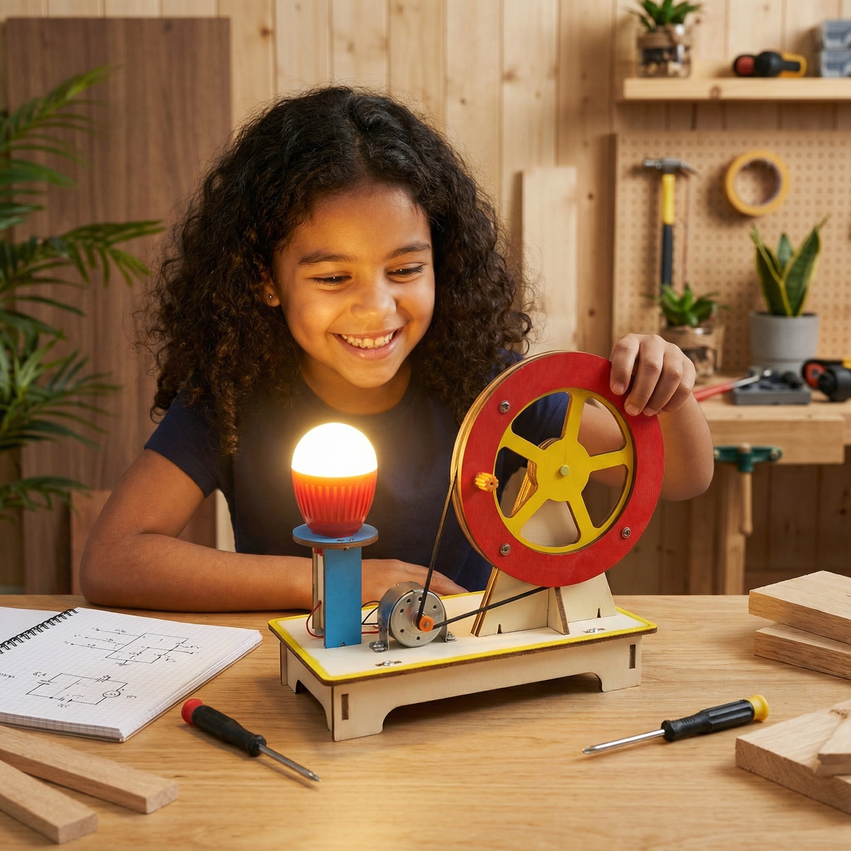 STEM Kit 9 Hands-On Projects Step-By-Step Instructions