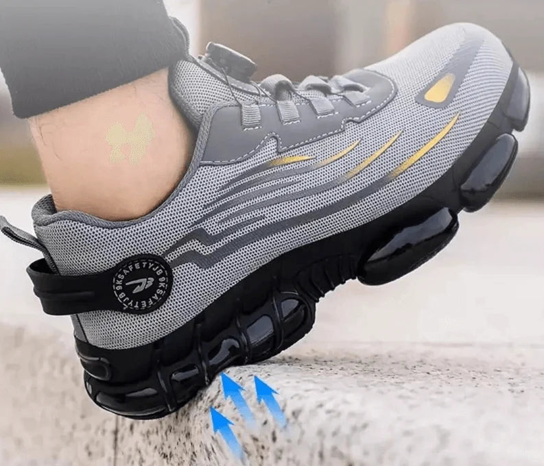 Safety Shoes Kevlar Midsole Air-Cushion Twist Lock