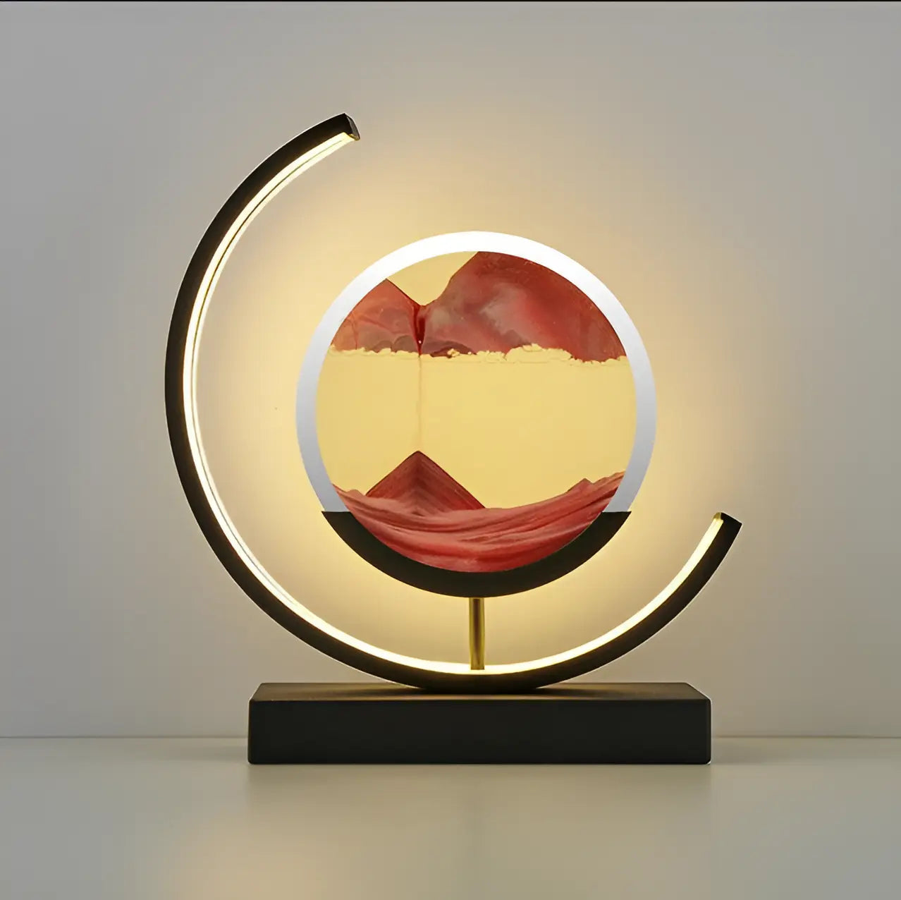 Sand Lamp Dimmable LED & Remote Control