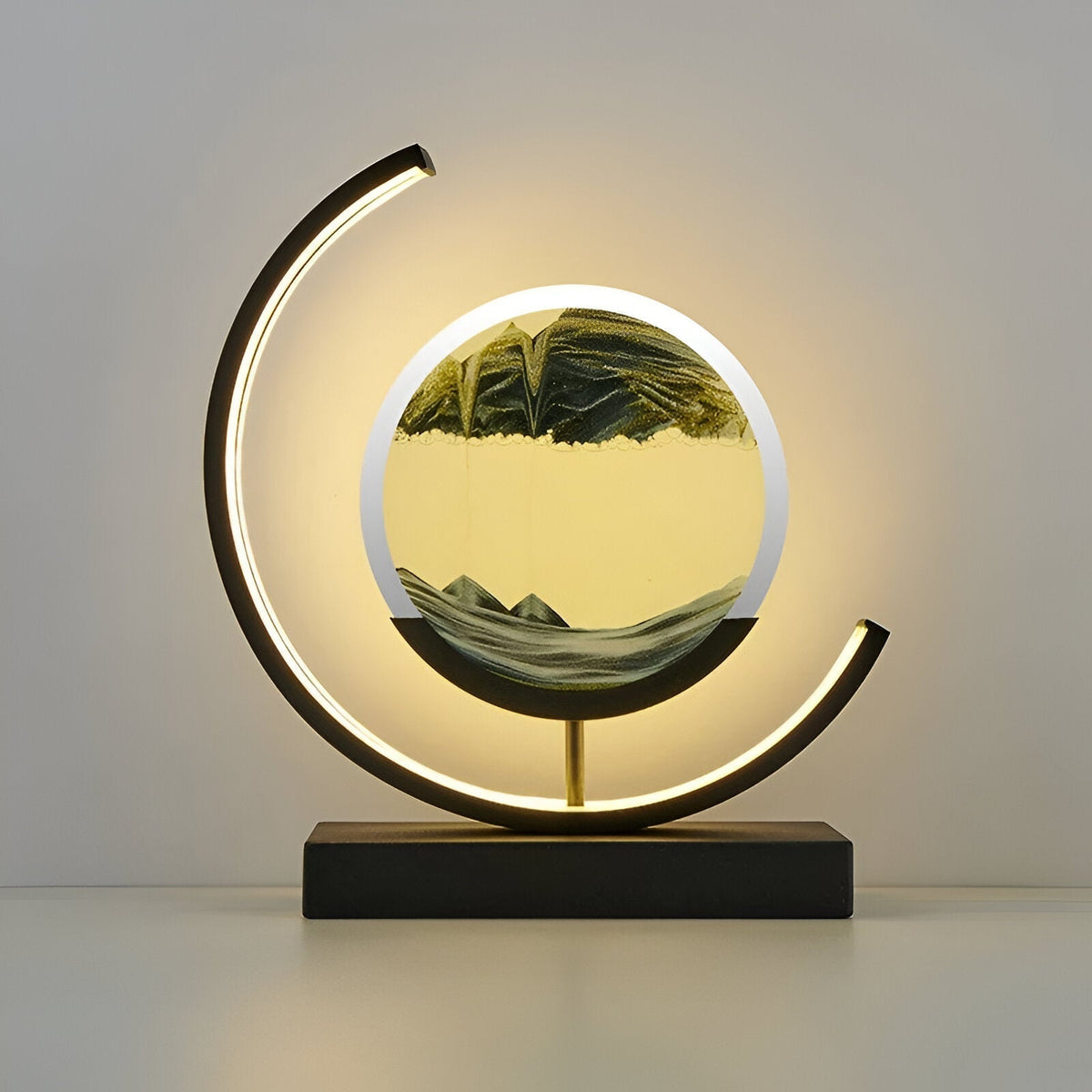 Sand Lamp Dimmable LED Rotating Sand Sculpture