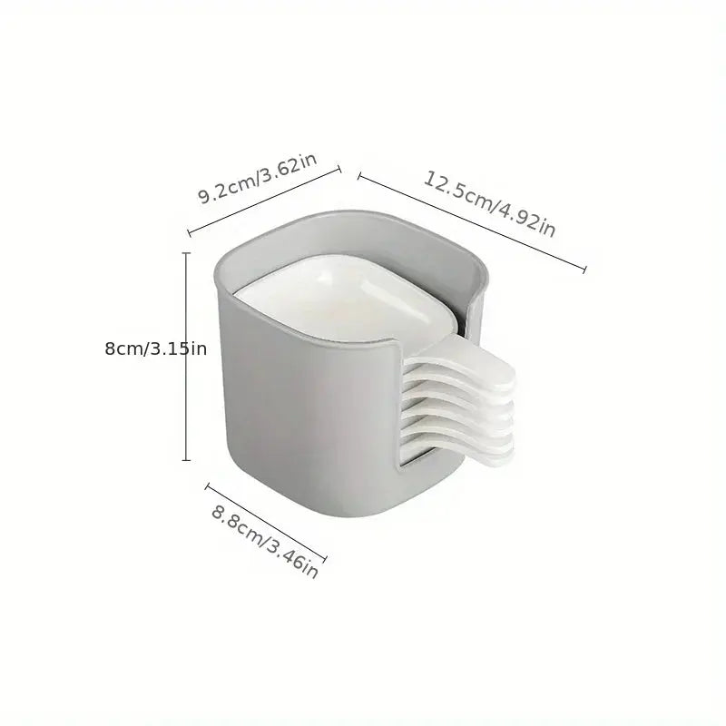 Sauce Boat Set Stackable Dishwasher Safe 6 Piece