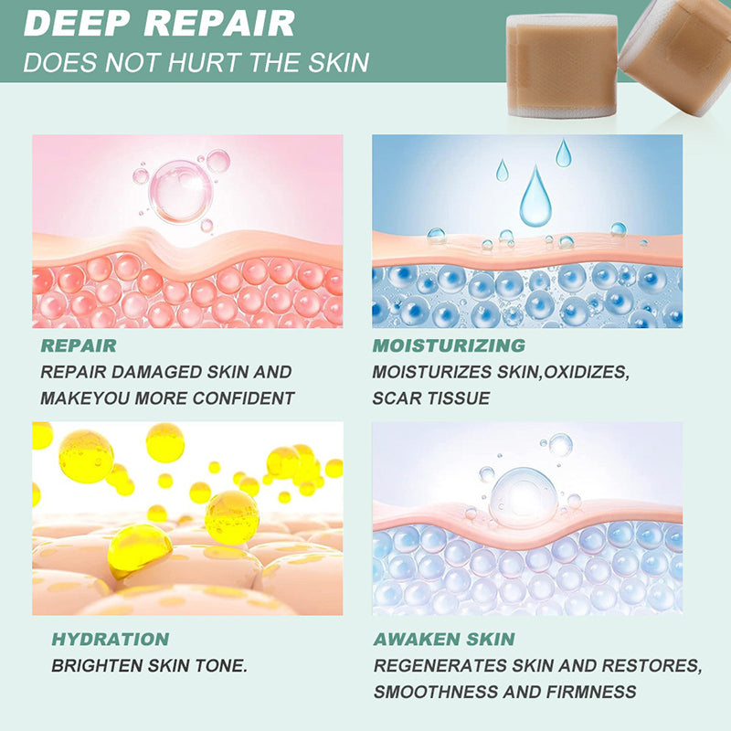 Scar Sheets Silicone Gel Hydrating Set of 2