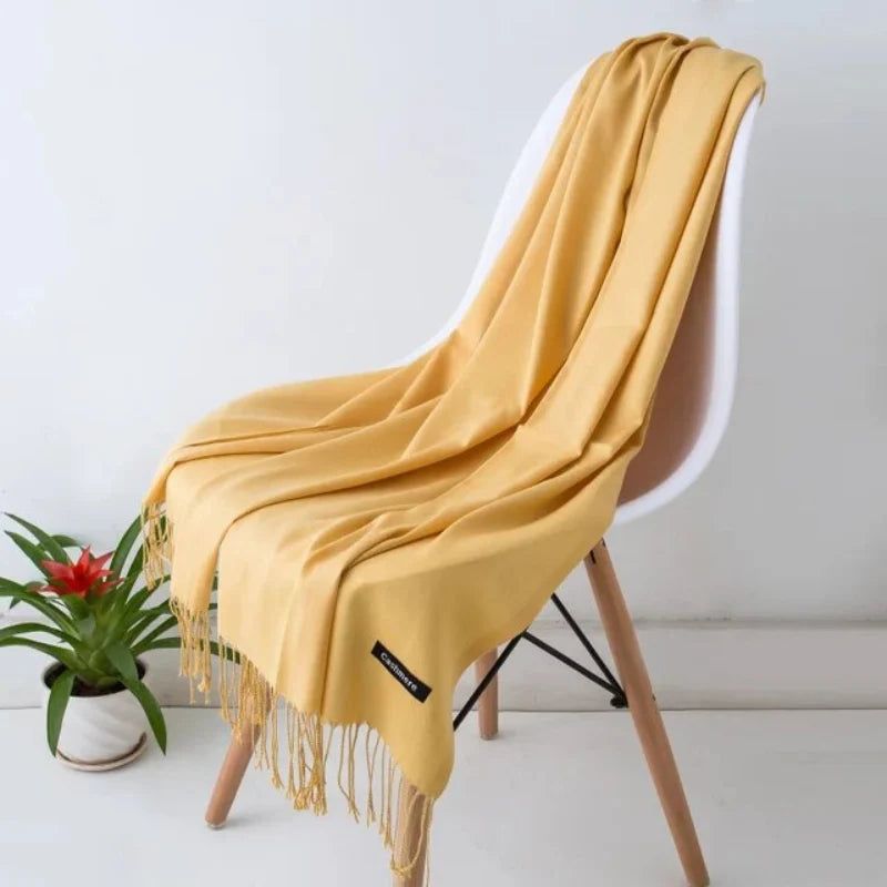 Scarf Cashmere Blend Warm & Breathable