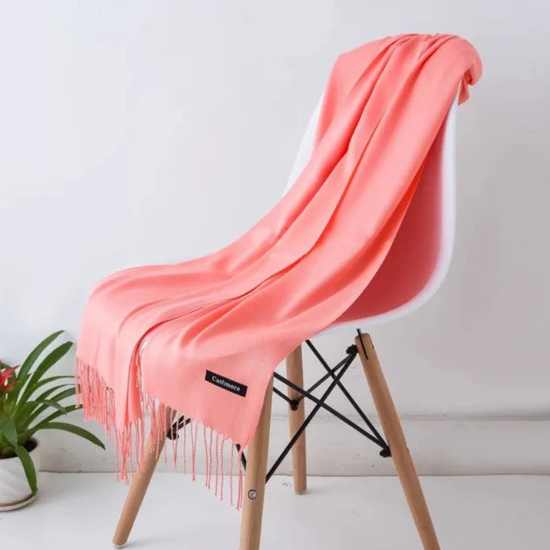 Scarf Cashmere Blend Warm & Breathable