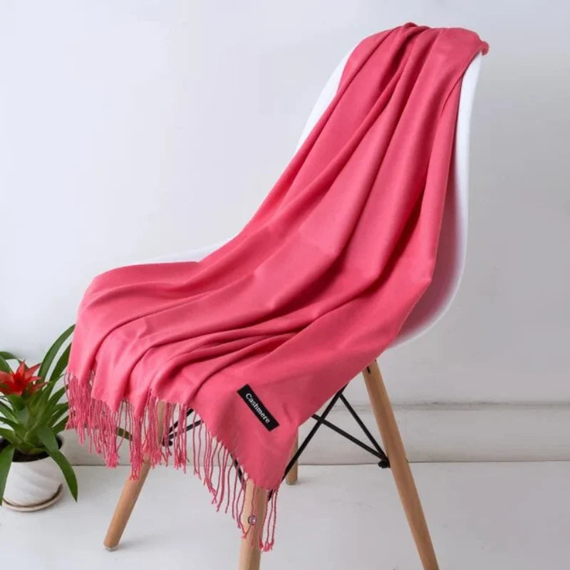 Scarf Cashmere Blend Warm & Breathable