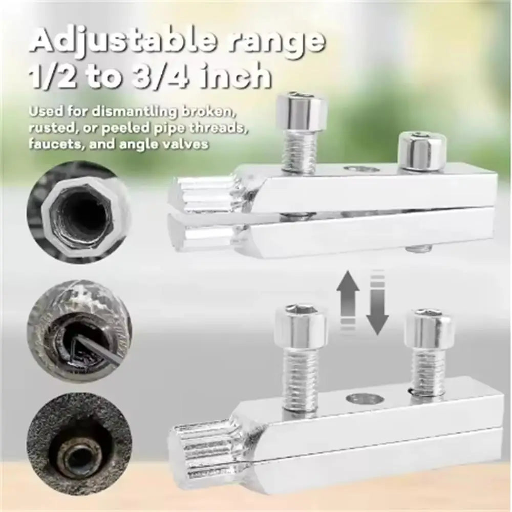 Screw Extractor Set Hardened Steel & High-Torque