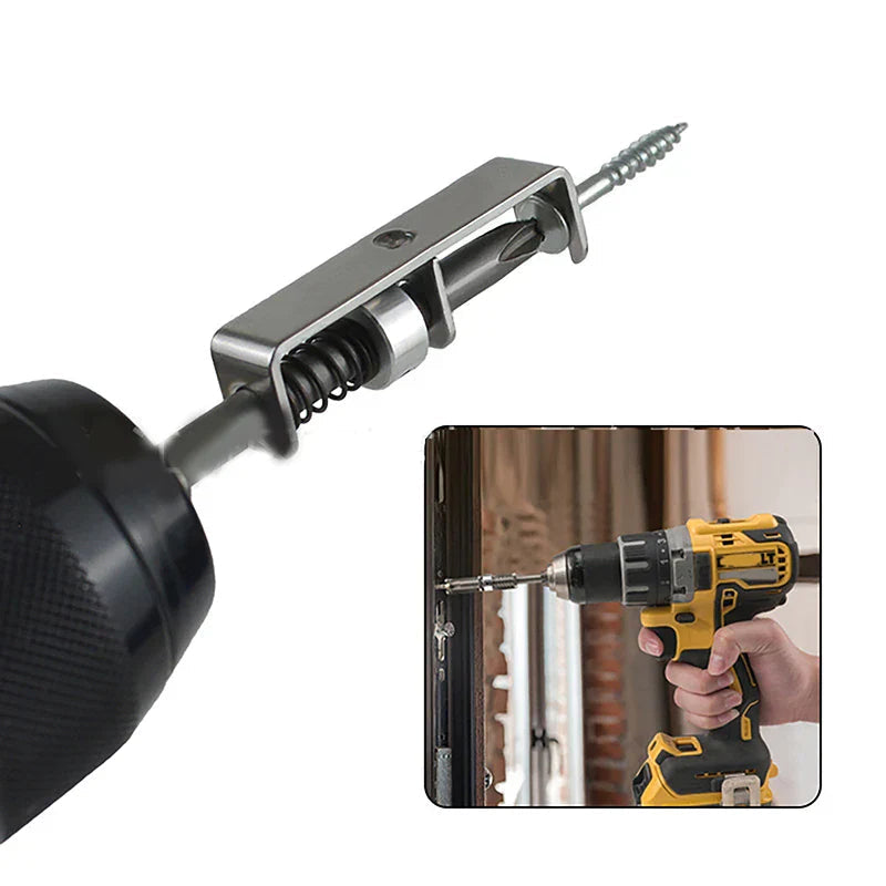 Screw Holder Spring Clamp One-Handed Universal Fit