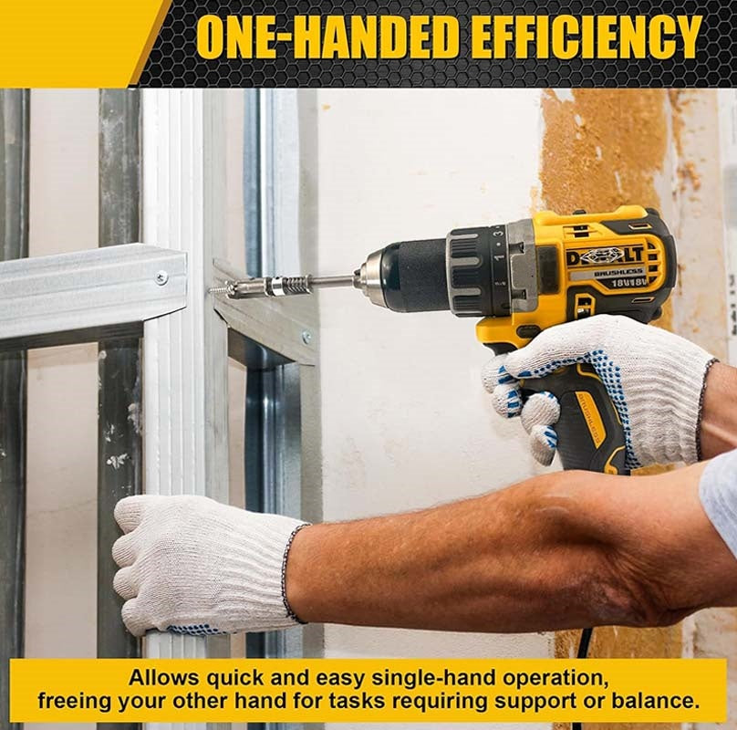 Screw Holder Spring-Loaded Steel One-Handed