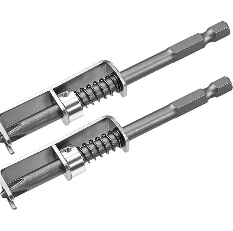Screw Holder Spring-Loaded Steel One-Handed
