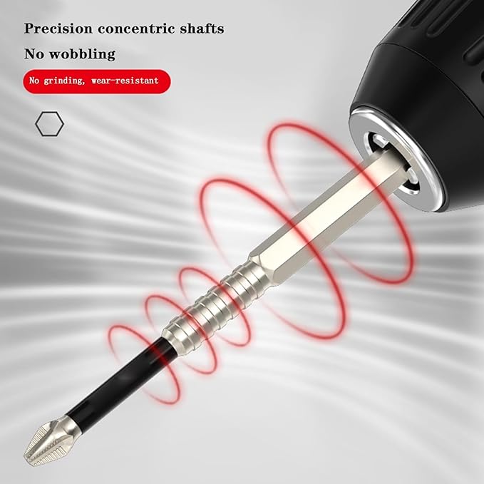 Screwdriver Bit Set Magnetic Tips Non-Slip Set of 6