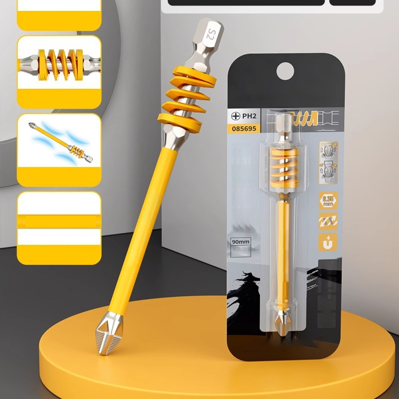 Screwdriver Bit Set Non-Slip Phillips Tip Magnetic Hold