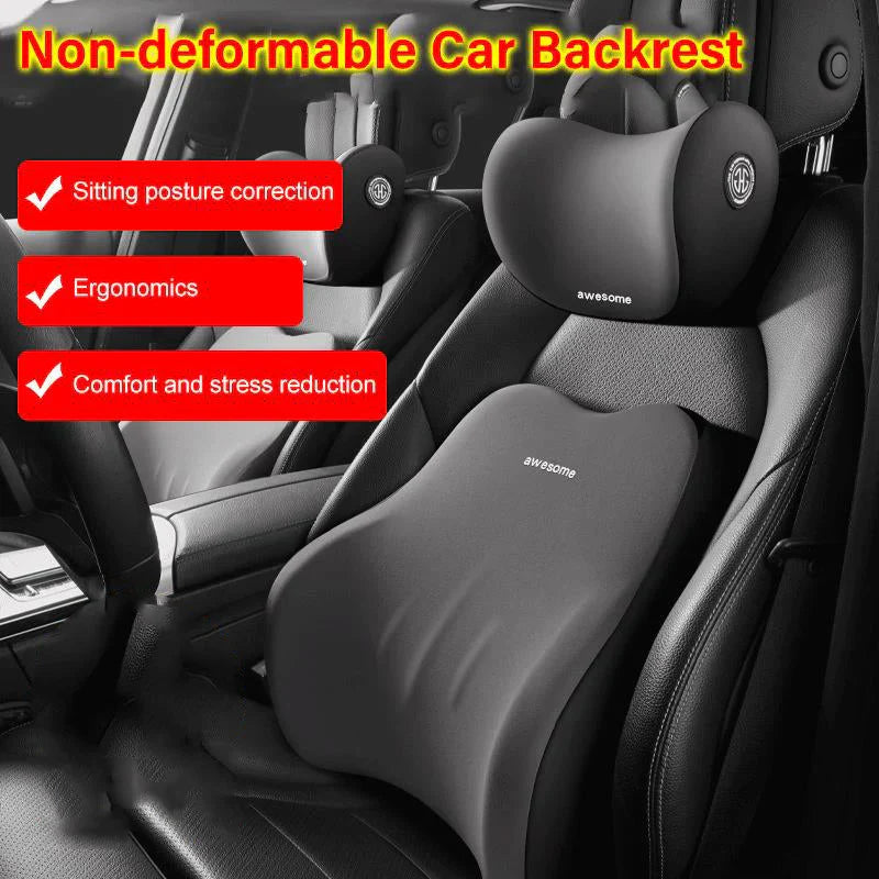 Seat Cushion Memory Foam Ergonomic Cutout Non-Slip