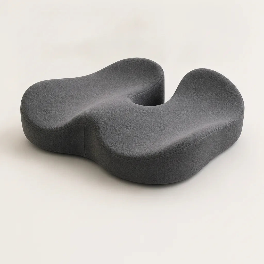 Seat Cushion Memory Foam Tailbone Relief Office & Travel