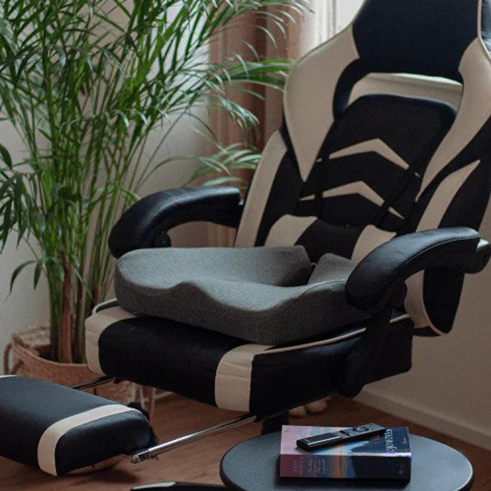 Seat Cushion U-Shaped Memory Foam Tailbone Relief Non-Slip