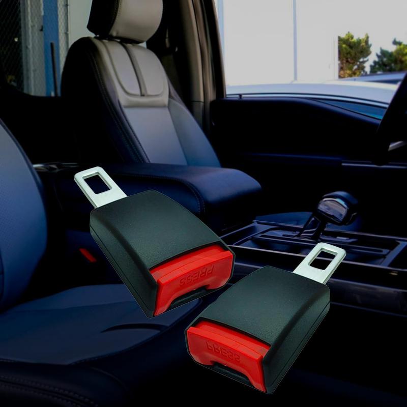 Seatbelt Extender Universal Stainless Steel Clip Tool-Free