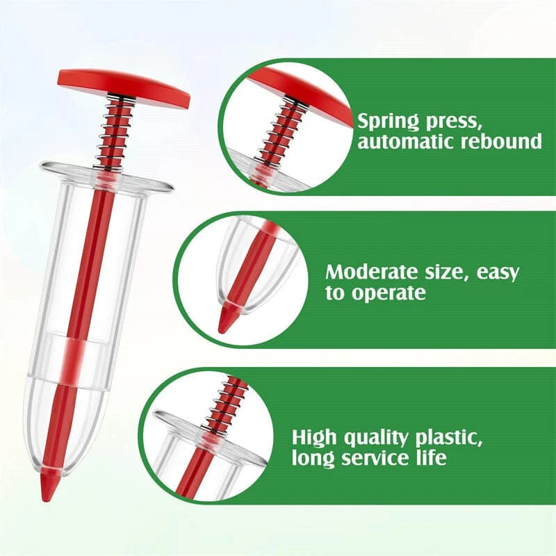 Seed Injector Precise Single-Seed Dosing Ergonomic Upright Handle