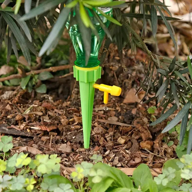 Self-Watering Spike Adjustable Drip Control BPA-Free 12 Pack