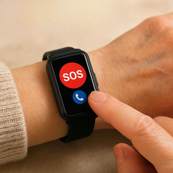 Senior Smartwatch Fall Detection & SOS Call 4G GPS