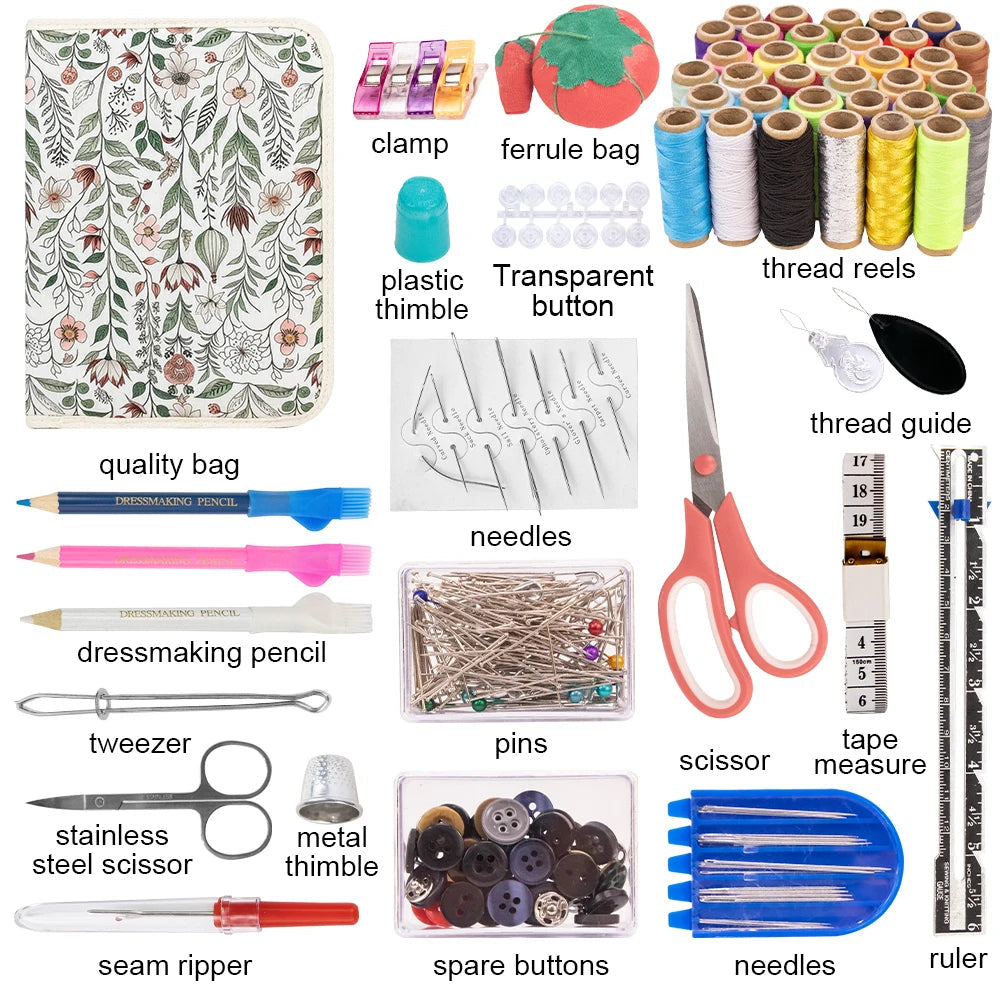 Sewing Kit Complete Repair & Embroidery Set