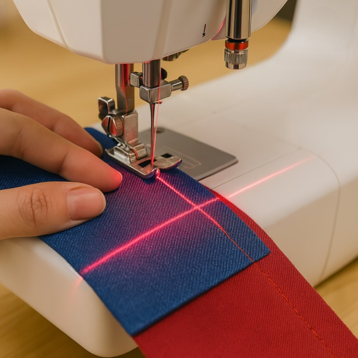 Sewing Machine Laser Guide Magnetic Mount & Multiple Line Modes