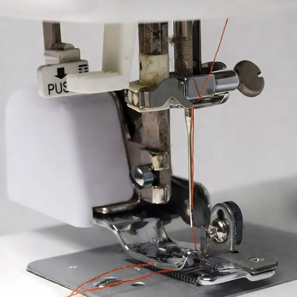 Sewing Machine Presser Foot Integrated Side Cutter Low-Shank Fit