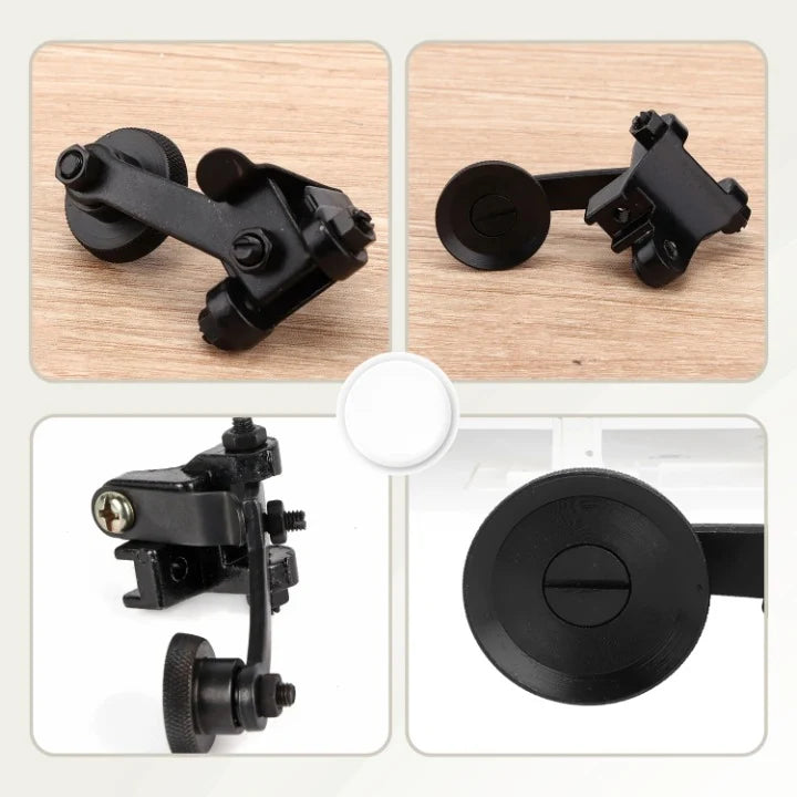 Sewing Machine Roller Foot Slip-Free Rotating Stainless Steel
