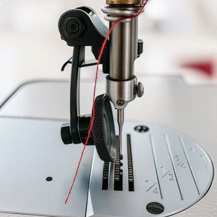 Sewing Machine Roller Foot Slip-Free Rotating Stainless Steel