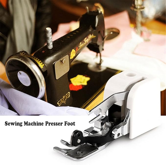 Sewing Presser Foot Side Cutter Metal Short Shank Compatible