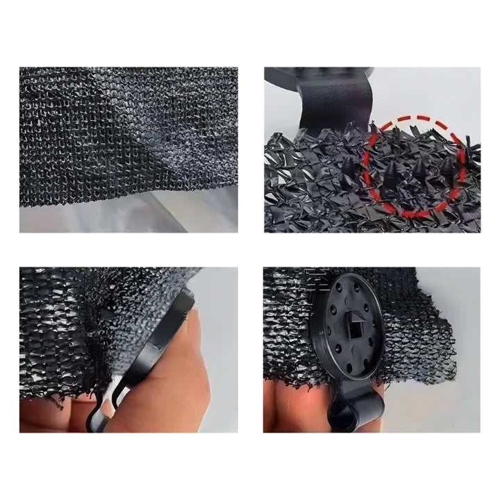 Shade Net Clips Locking Grip & Tool-Free 50 Pack