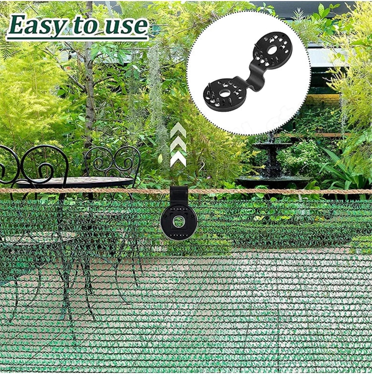 Shade Net Clips Windproof Locking UV-Resistant 20 Pack