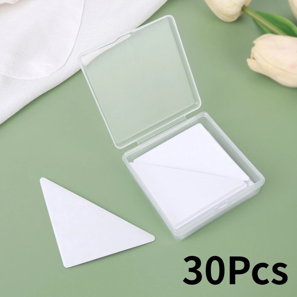 Shirt Collar Support Stickers Transparent & Self-Adhesive
